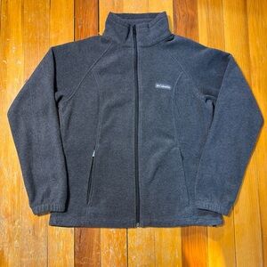 Columbia Women's Benton Springs Full Zip Fleece Jacket M - Gray